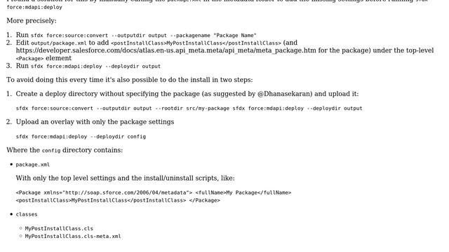 Salesforce: Restore Post Install Script setting on managed package patch (2 Solutions!!) смотреть онлайн