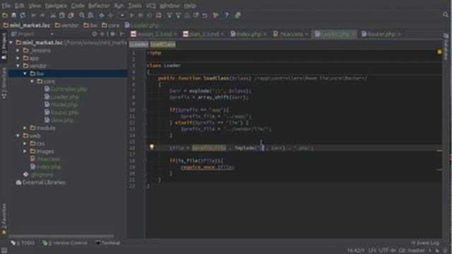 3 урок. PHP ООП. Интернет-магазин с нуля на PHP. MVC. Роутинг.