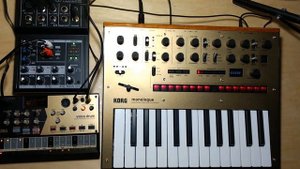 Синти-поп :) №020 Korg Monologue, volca drum.