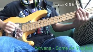 Nirvana - Come As You Are(bass cover)