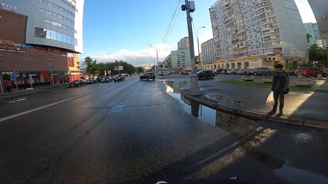 Honda ss50 (110) cafe racer по городу смотреть онлайн