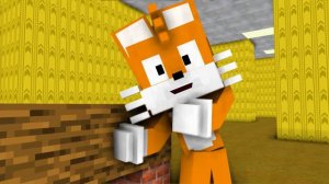 the backrooms sonic and tails dancing meme ( minecraft 3d animation)