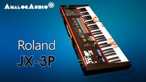 ROLAND JX-3P Analog Synthesizer 1983 | NEW PATCHES | HD DEMO