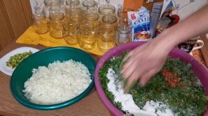 Заготовка овощей на зиму. Заправка "вместо соли". СУПЕР РЕЦЕПТ!