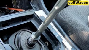 VW Golf 7 gear shift knob boot removal