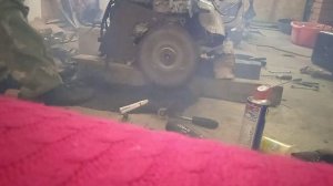 пуск двигателя 1G fe на полу