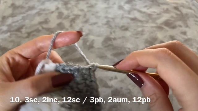 French Bulldog Crochet Tutorial Part 1/ Ganchillo. Voz en español / English subtitles. смотреть онлайн