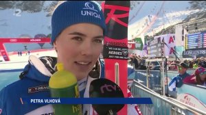 Petra Vlhová - rozhovor po pretekoch | Solden: ženy - obrovský slalom | 26.10.2019