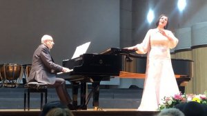 Чайковский «Серенада» (Ты куда летишь, как птица»), О.Шилова и А. Кузнецов