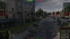 World of Tanks КВ2 в деле