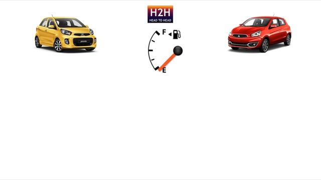 H2H #76 Kia PICANTO vs Mitsubishi New Mirage смотреть онлайн