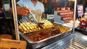 Плавучий Рынок Amphawa Floating Market в Бангкоке / Тайская Кухня / Таиланд #22