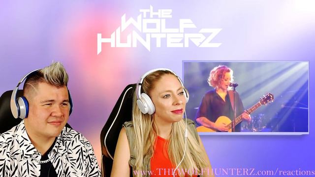 Wish You Were Here - Anneke Van Giersbergen - Paris | THE WOLF HUNTERZ Jon and Dolly Reaction