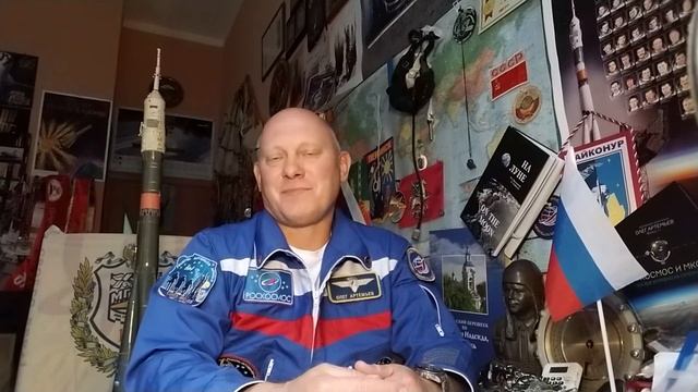 Видеообращение космонавта Олега Артемьева к участникам молодежного форума на Коневце смотреть онлайн