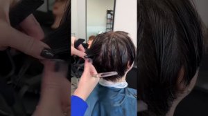 КОРОТКАЯ СТРИЖКА ПРОГРЕССИВНЫМ СРЕЗОМ #обучениепарикмахеров #новосибирск #стрижкиженские
