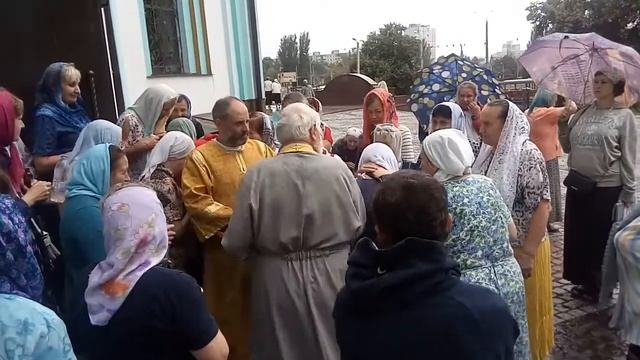 98) 31 августа 2021 Окропление после молебна. Праздник "Всецарицы" смотреть онлайн