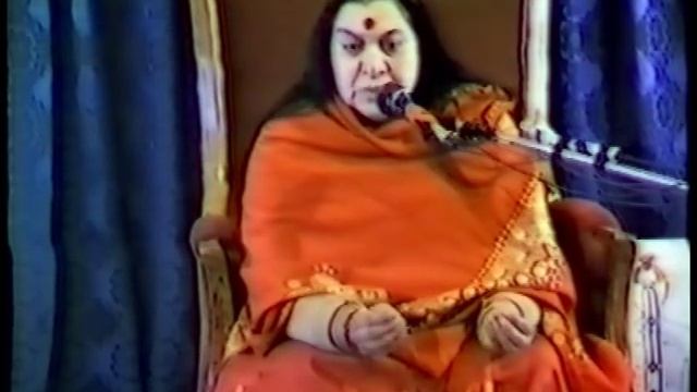 Лекция Шри Матаджи - пуджа Шиваратри 1983 г. /Индия/