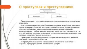 Правонарушение и ответственность