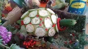 Поделки из природного материала. г.Тара Начальная школа.