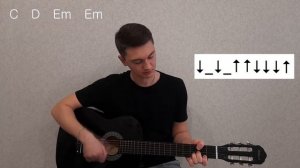 Fire Man - Miyagi & Эндшпиль РАЗБОР БЕЗ БАРРЭ НА ГИТАРЕ ЗА 1 МИН @Miyagi