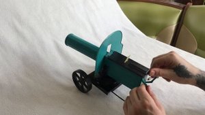 Заводная механическая игрушка -пулемет "Максим".СССР.Редкость