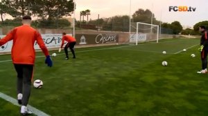 Shakhtar in Portugal: opening training session in Lagos