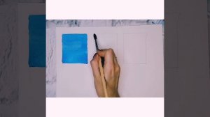 Знакомство с акварелью. Свойства. Базовые упражнения.