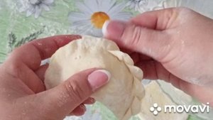 Как красиво слепить вареники.Всем приятного аппетита ??