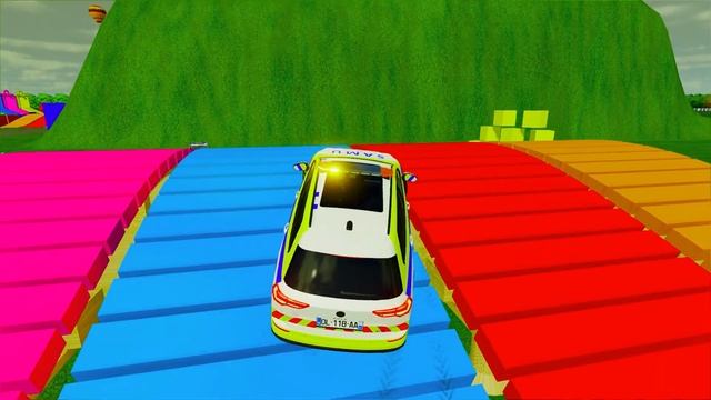 DACIA, VOLSKWAGEN, AUDI POPLICE CARS and MERCEDES, FORD AMBULANCE EMERGENCY TRANSPORT ! FS22 смотреть онлайн