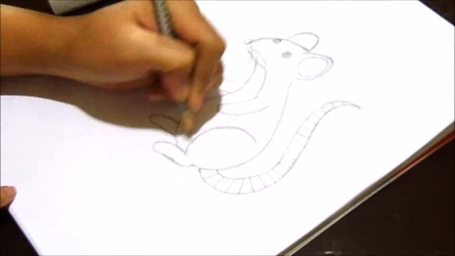 Easy Pencil Drawing, Sketching Like A Pro: How To Draw A Rat смотреть онлайн
