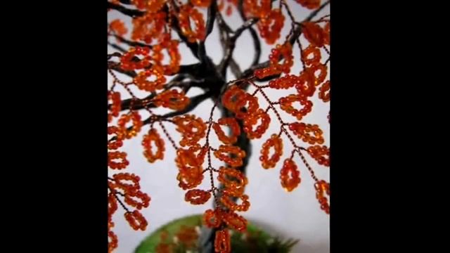 Поделки из бисера " Осень ". смотреть онлайн