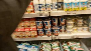 Молочный отдел супермаркета,Россия.Milk SuperMarket.Russia.
