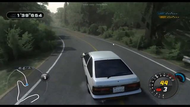 INITIAL D UNITY - GAMEPLAY + DOWNLOAD смотреть онлайн