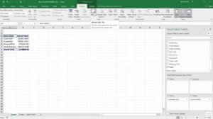 Creating and Modifying a Pivot Table