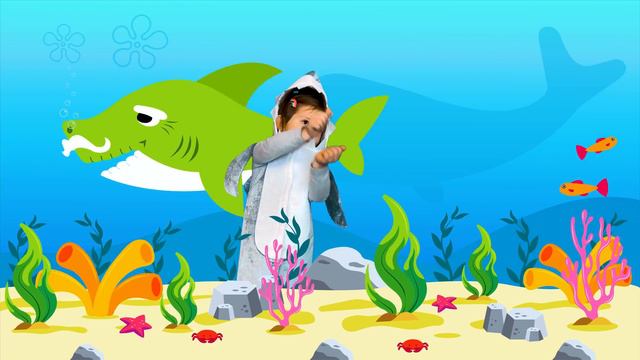Baby Shark kids song | Дитячі пісні | Eleya learn english |  super simple songs |  Детские песни
