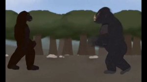 Kong 1933 Vs Kong 2005 | Dc2 Animation | Gojirarex master | Kaiju Battles
