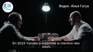 Pourquoi Yandex n'indique pas la Crimée, la RPD et la RPL comme faisant partie de la Russie ?