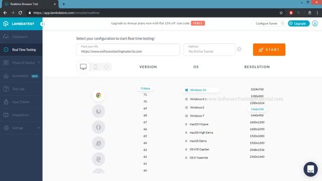 LambdaTest Cross Browser Testing Tool Tutorial