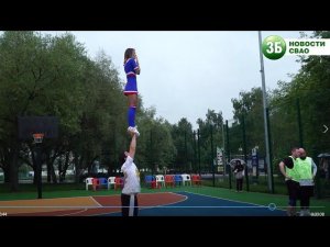 Спортиный праздник в парке Яуза