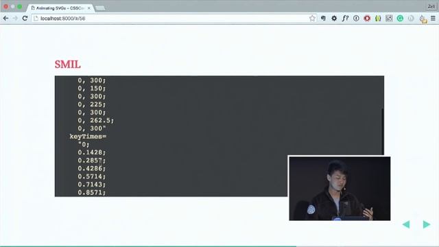 Zell Liew: Animating SVGs - CSSConf.Asia 2015 смотреть онлайн