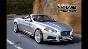 Новые автомобили Англии, кабриолет Jaguar XK