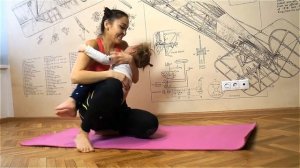 Часть 2. Йога-челлендж в два года вместе с мамой. Йога с ребенком challenge