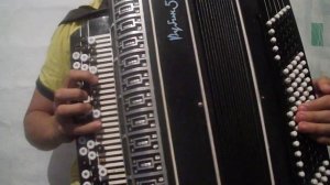 ламбада на баяне видео урок  часть 3