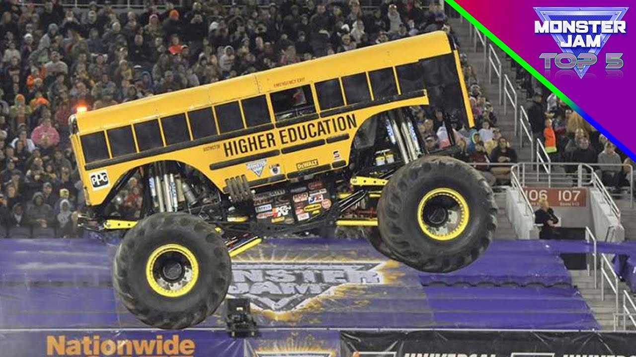 Топ-5 дизайнерских грузовиков Monster Jam