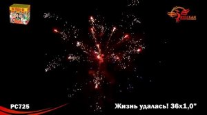 Фейерверк Жизнь удалась! - 36 залпов (РС725)
