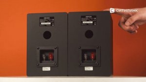 Обзор комплекта акустики Denon SCN10BKEM | Ситилинк