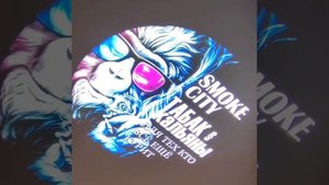 Гобо слайд для рекламного проектора. Полноцветная картинка