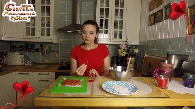 Райские сердечки Баунти - домашние кокосовые конфеты
