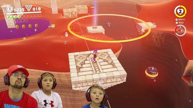 SUPER MARIO ODYSSEY or CANDY? Solar Eclipse Mike Dum Dum Shake ya Bum Bum ♫ (FGTEEV Boss Battle #2) смотреть онлайн