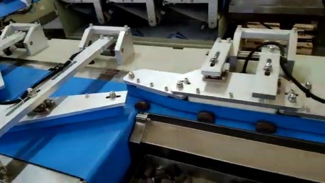 Линия для упаковки конфет с системой автоподачи и ориентированием до 400 шт/мин, пакет флоу-пак смотреть онлайн